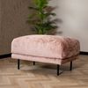 Bronx71 Chenille Hocker Denver rechteckig pink Bild 3