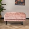 Bronx71 Chenille Hocker Denver rechteckig pink Bild 2