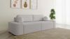 Sofa Oval mit Schlaffunktion | Bettkasten |verschiedene Farben erhältlich Bild 5
