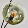 hofstein Stehlampe Stehlampe aus Metall/Glas in Schwarz/Blau/Grün/Kupfer/Klar, Stehleuchte im Retro-Design (Schirme 15cm), Fußschalter, 169cm, E14 Bild 2