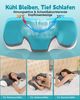 Esun Nackenstützkissen Nackenstützkissen, Kopfkissen Memory Foam, Kissen Seitenschläferkissen, Füllung: Memory Foam, Seitenschlafer, Rückenschlafer, Bauchschlafer, Set, Kissen vom OEKO-TEX® und CertiPUR Getestet, für Seiten Rücken & Bauchschläfer, Nack... Bild 3
