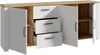 FORTE Sideboard Bohol, großes Sideboard,Breite 2,20 mtr. Soft-Close, Stauraum, B/H/T 220,8/87/42cm, 3 Türen, 3 SK Bild 4