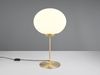 Große Retro Tischleuchte FOMENTO Messing mit Glaskugel, Höhe 52cm Bild 3