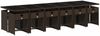 vidaXL 13-tlg. Garten-Essgruppe mit Kissen Braun Poly Rattan 3277892 Bild 3