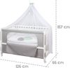 roba Roombed 'Happy Cloud' - 60 x 120 cm - Baby- & Beistellbett zum Elternbett - Inkl. Textilausstattung Bild 4