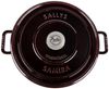 Sallys Schmortopf Hochwertiger Gusseisentopf Samira, 3L Bräter in Ø 32 cm, Vollgusseisen mit hochwertiger Emaille-Beschichtung (Schmortopf mit Deckel, flacher Bräter, gleichmäßige Wärmeverteilung, ofenfest bis 250 °C), ideal zum Schmoren, Braten & Backen Bild 3