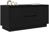 vidaXL TV-Schrank mit LED-Leuchten Schwarz Eichen-Optik 100x41x50 cm 861410 Bild 5