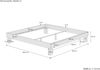 Erst-Holz Kingsize Doppelbett 200x200 Buche Bettrahmen Holzbett mit wählbarem Zubehör V-60. 87-20 inkl. Federholzrahmen Bild 3