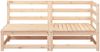 vidaXL Gartensofa 2-Sitzer Massivholz Kiefer 837942 Bild 4