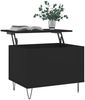 vidaXL Couchtisch Schwarz 60x44,5x45 cm Holzwerkstoff 830949 Bild 3