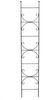 TrendLine Spalier 180 cm dunkelgrau Rankhilfe Rankgitter Rankwand Bild 2