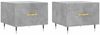 vidaXL Couchtische 2 Stk. Betongrau 50x50x40 cm Holzwerkstoff 829357 Bild 2