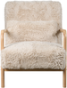 Sessel SKOVDE Webpelz Hellbeige Bild 5