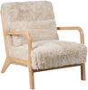 Sessel SKOVDE Webpelz Hellbeige Bild 4