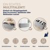 CASARIA® Sitzbank mit Stauraum Cord inkl. Boxen L Grau Bild 5