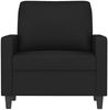vidaXL Sessel Schwarz 60 cm Samt 359184 Bild 3