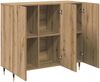 Sideboard, Kommode Artisan-Eiche 90 x 34 x 80 cm Holzwerkstoff j1122p Bild 5
