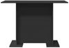 vidaXL Esstisch Schwarz 110 x 60 x 75 cm Holzwerkstoff 863161 Bild 5