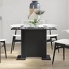 vidaXL Esstisch Schwarz 110 x 60 x 75 cm Holzwerkstoff 863161 Bild 4
