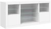 vidaXL Sideboard mit LED-Leuchten Weiß 142,5x37x67 cm 3209086 Bild 5