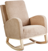 Schaukelsessel ALSTA Bouclé Beige Bild 4