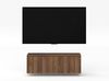 AX LIVING TV Board Loriano 100 cm – Hängendes Lowboard Nussbaum Warmia Bild 3