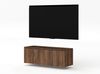AX LIVING TV Board Loriano 100 cm – Hängendes Lowboard Nussbaum Warmia Bild 4
