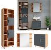Badmöbel-Set Ilias Eiche 3 Teile, mit Unterschrank 60 cm Vicco Bild 2