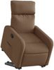 vidaXL Relaxsessel mit Aufstehhilfe Braun Stoff 3206703 Bild 3