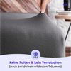 Wolkenfeld Spannbettlaken Boxspringbett Bettlaken - Spannbetttuch für Matratzen bis 40cm, Jersey, Gummizug: rundum, (1 Stück), Elastisch & Rutschfest: 90x200, 140x200, 160x200, 180x200 & Übergrößen Bild 4