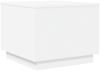vidaXL Couchtisch mit LED-Leuchten Weiß 50x50x40 cm 839868 Bild 3