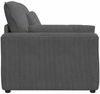 vidaXL Modulares Sofa Endmodul mit Armlehne Kissen Dunkelgrau 100 cm 4104408 Bild 4