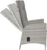 LC Garden Gartenstuhl LC Garden »Roma« Positionsstuhl Verstellsessel natur, Aluminiumgestell mit handgeflochtenem Rattan Bild 3