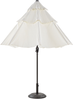Sonnenschirm ⌀ 285 cm helles Beige BIBIONE Bild 4