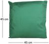 JACK Dekokissen JACK 45x45 cm Outdoor Lounge Kissen Dekokissen inkl. Füllung Sitzkissen, Robust, Strapazierfähig, Wasserabweisend, für Innen & Außen Bild 3