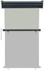 vidaXL Balkon-Seitenmarkise 105x250 cm Grau 48416 Bild 5