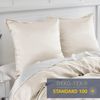 Satin Kissenbezug 80x80 2 er Set Weich Silk Pillowcase Seidenkissenbezug Curly Bild 3
