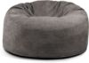 Schaumstoffsitzsack ‘OM 135‘, Bezugstoff - Waves, 100% Polyester, Snow, 90x135x135 cm. Bild 2