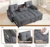 i@home Schlafsofa L-Sofa,Ecksofa,Modulares Sofa, ausziehbares Sofa mit Schlaffunktion, herunterziehbarem Getränkehalter Bild 3