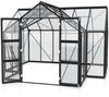 Vitavia Gewächshaus Clarus, ESG 3mm, schwarz Bild 2