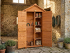 Werkzeugschrank aus Holz, ca. 88 x 45,5 x 168 cm, braun Bild 5