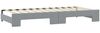vidaXL Tagesbett Ausziehbar mit Schubladen Hellgrau 90x190 cm Stoff 3197698 Bild 5