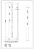 Germania Garderobenpaneel 3728-671 GW-Ameca, in Toffee, mit drei ausklappbaren Kleiderhaken aus Metall, 15 x 170 x 3 cm (BxHxT) Bild 4
