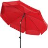 Doppler Sonnenschirm / Mittelstockschirm "Sunline Neo 200", rot, Ø 200 cm Bild 2
