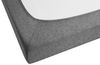 biberna Melange-Flanell Spannbetttuch 0841380 MELANGE UNI, titanium, 1x 90x190 cm - 100x200 cm Bild 4