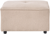 Ottomane AXEBO Bouclé Beige Bild 5