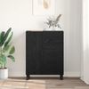 vidaXL Sideboard mit Schubladen Schwarz Eichen-Optik 69,5 x 34 x 90 cm 881542 Bild 4