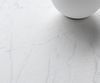Esstisch Edge 200-300x100 Keramik Laminam®Statuarietto Weiß Spider Flachstahl Edelstahl ausziehbar Bild 5