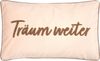 pad home Kissenhülle Letters Träum weiter Sand 30 x 50 cm 30 x 50 cm Bild 3