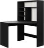 Schreibtisch Nirano (Farbe: Schwarz) Bild 3